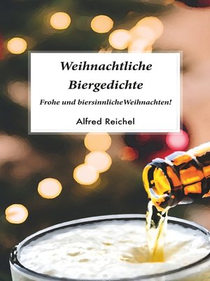 cover image of Weihnachtliche Biergedichte